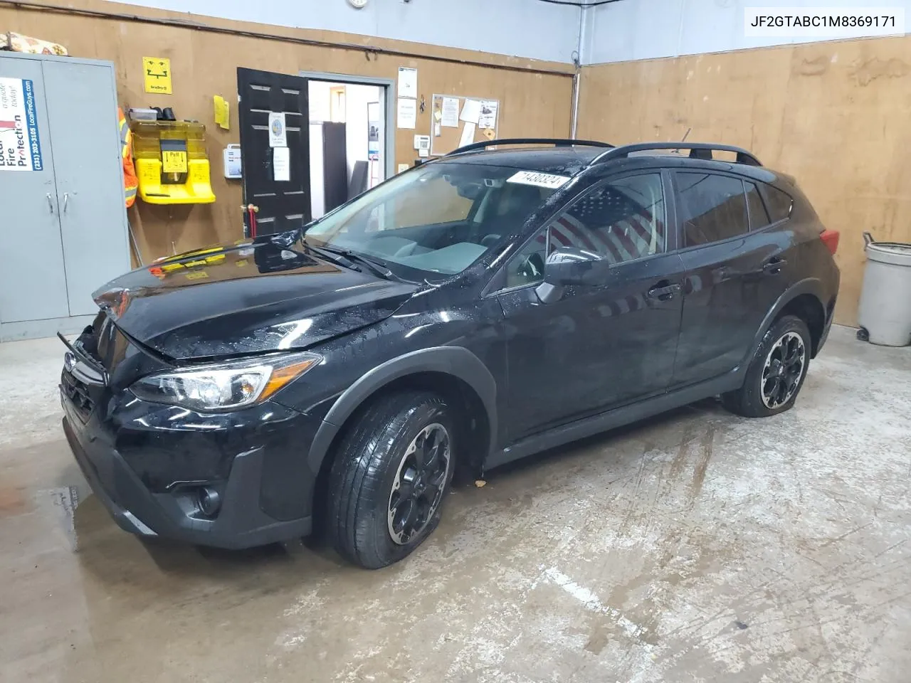 2021 Subaru Crosstrek VIN: JF2GTABC1M8369171 Lot: 71430324