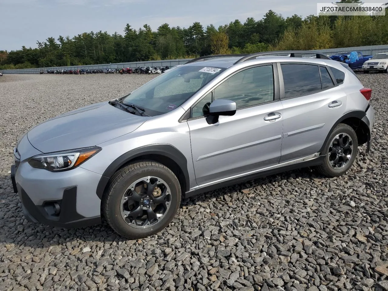 2021 Subaru Crosstrek Premium VIN: JF2GTAEC6M8338400 Lot: 72133794