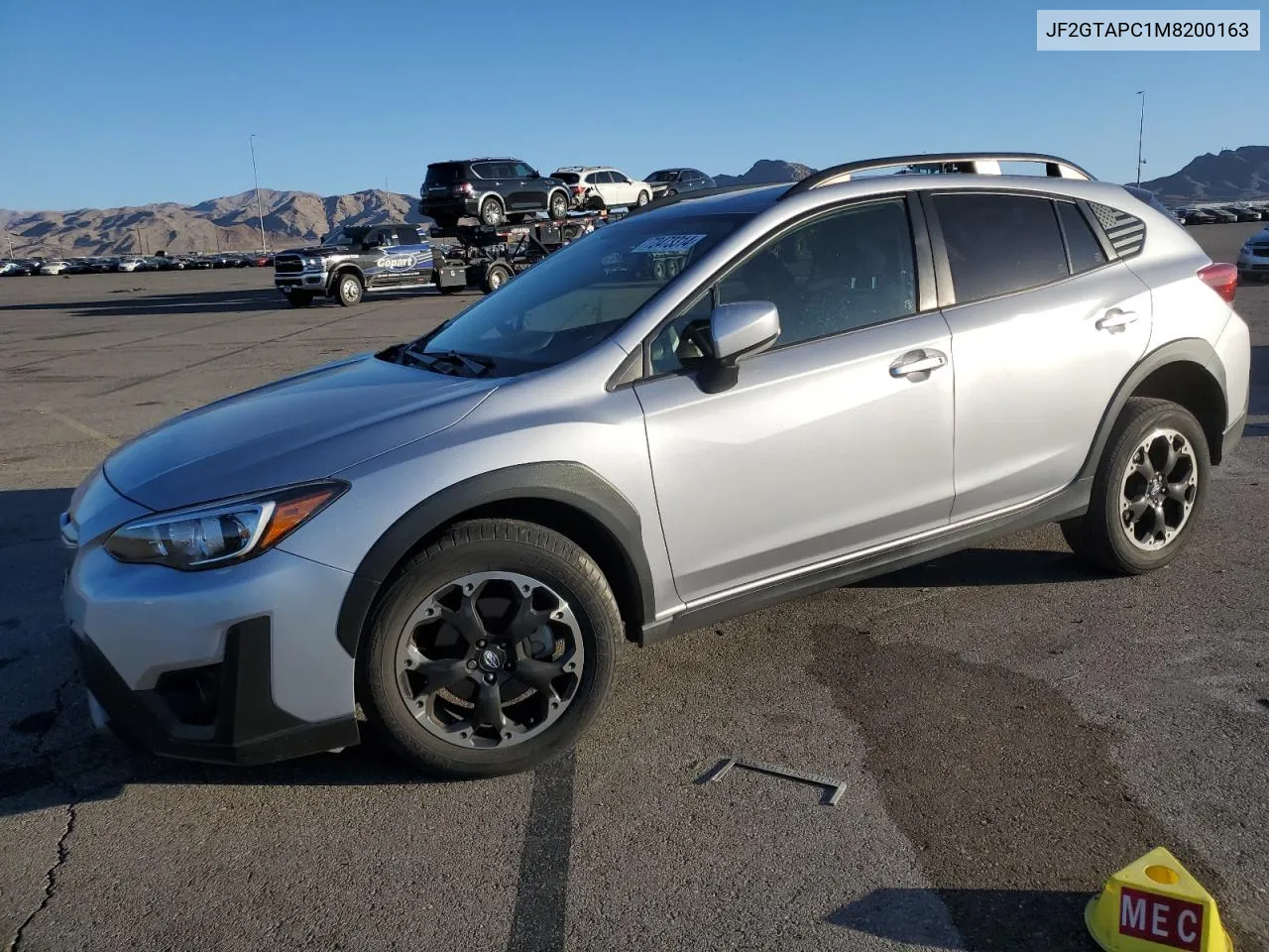 2021 Subaru Crosstrek Premium VIN: JF2GTAPC1M8200163 Lot: 72473314