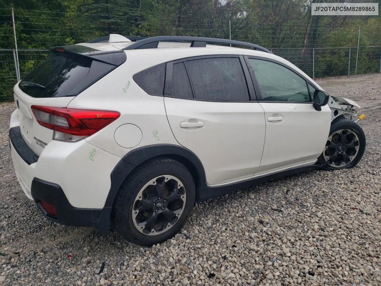 2021 Subaru Crosstrek Premium VIN: JF2GTAPC5M8289865 Lot: 72521514