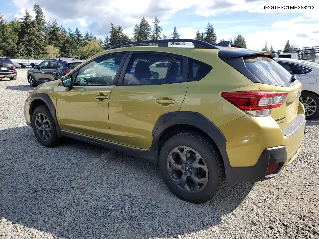 2021 Subaru Crosstrek Sport VIN: JF2GTHSC1MH358213 Lot: 72522714