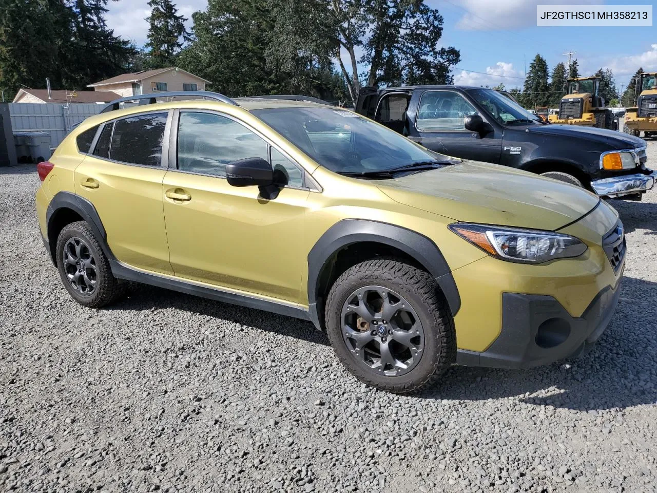 2021 Subaru Crosstrek Sport VIN: JF2GTHSC1MH358213 Lot: 72522714