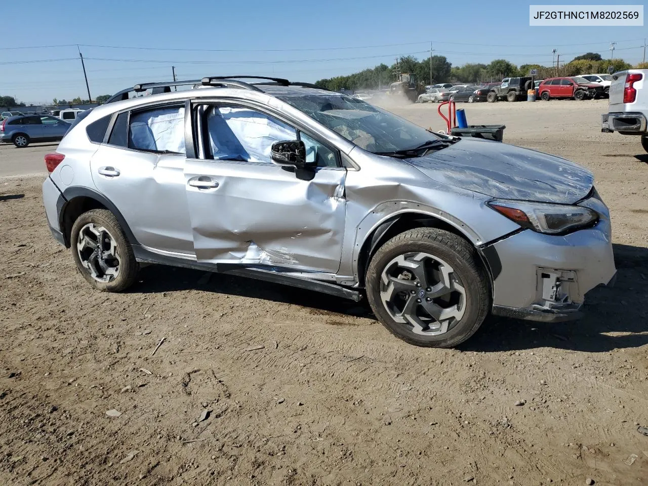 2021 Subaru Crosstrek Limited VIN: JF2GTHNC1M8202569 Lot: 72839364