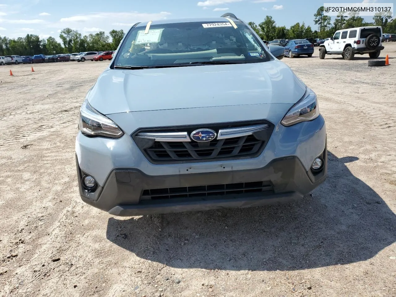 2021 Subaru Crosstrek Limited VIN: JF2GTHMC6MH310137 Lot: 72924354