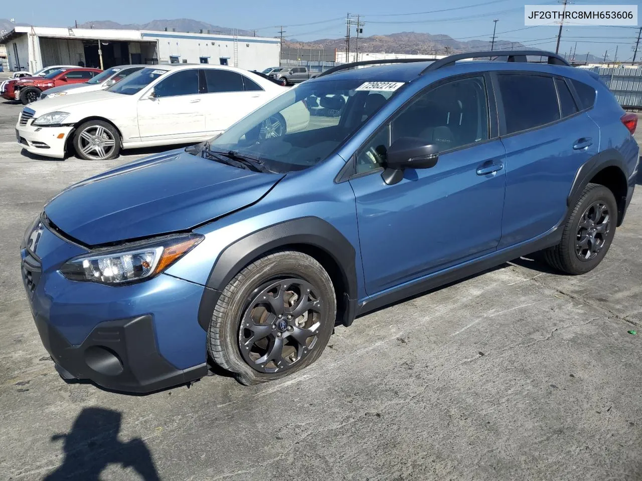 2021 Subaru Crosstrek Sport VIN: JF2GTHRC8MH653606 Lot: 72962214