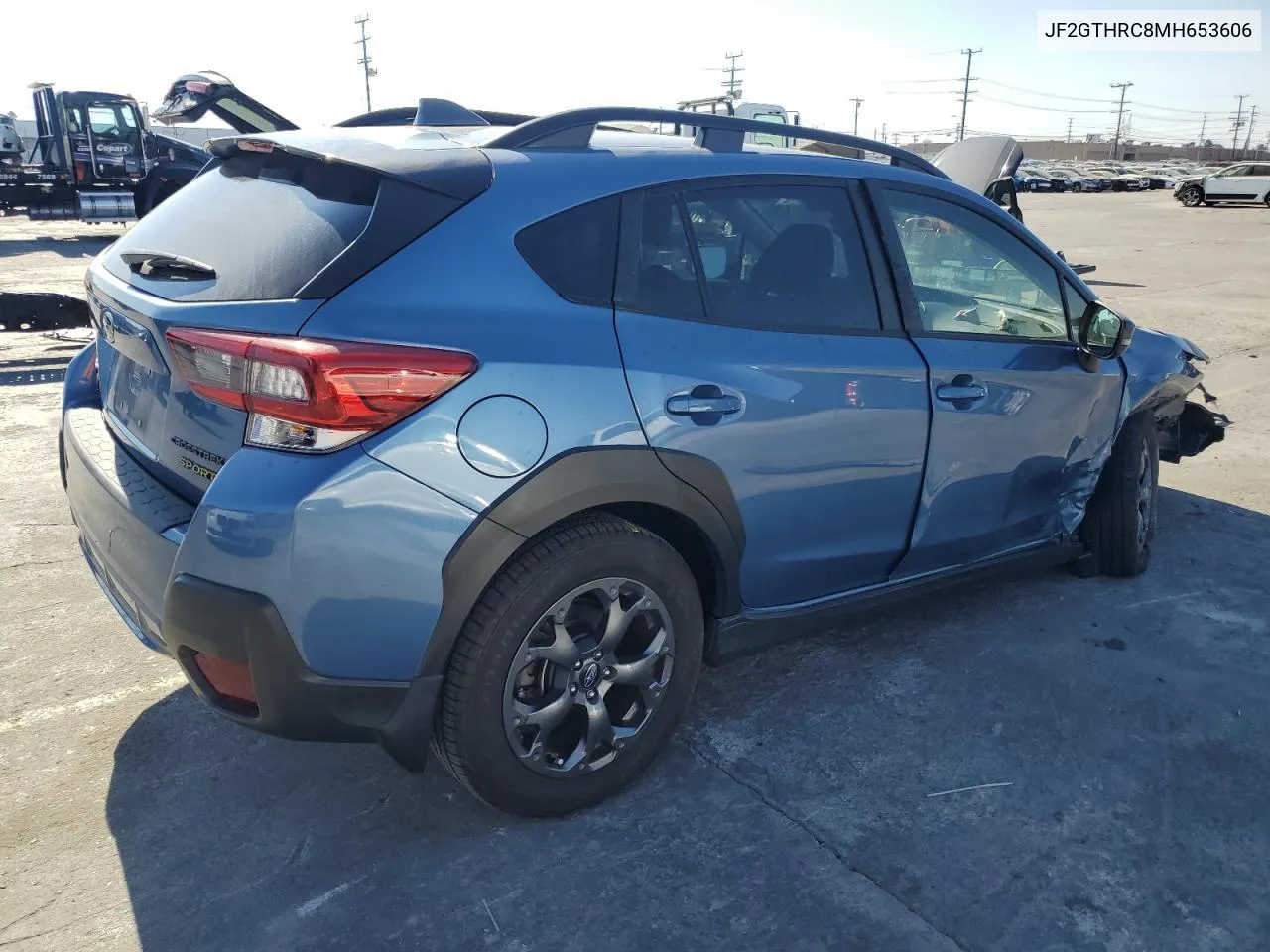 2021 Subaru Crosstrek Sport VIN: JF2GTHRC8MH653606 Lot: 72962214