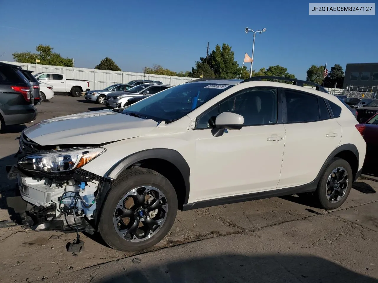 2021 Subaru Crosstrek Premium VIN: JF2GTAEC8M8247127 Lot: 73243274