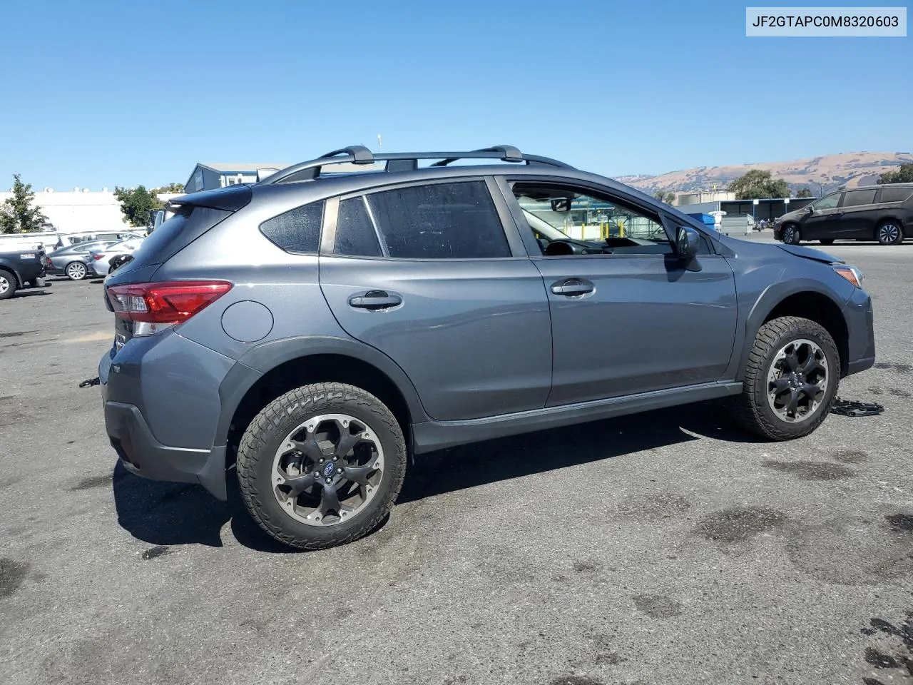 2021 Subaru Crosstrek Premium VIN: JF2GTAPC0M8320603 Lot: 73259024