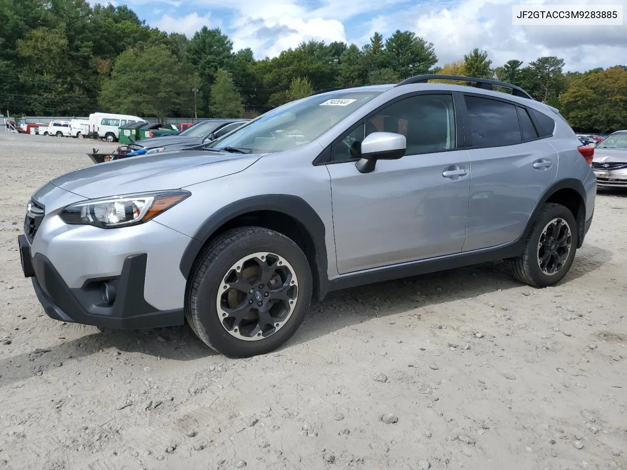 2021 Subaru Crosstrek Premium VIN: JF2GTACC3M9283885 Lot: 73405544