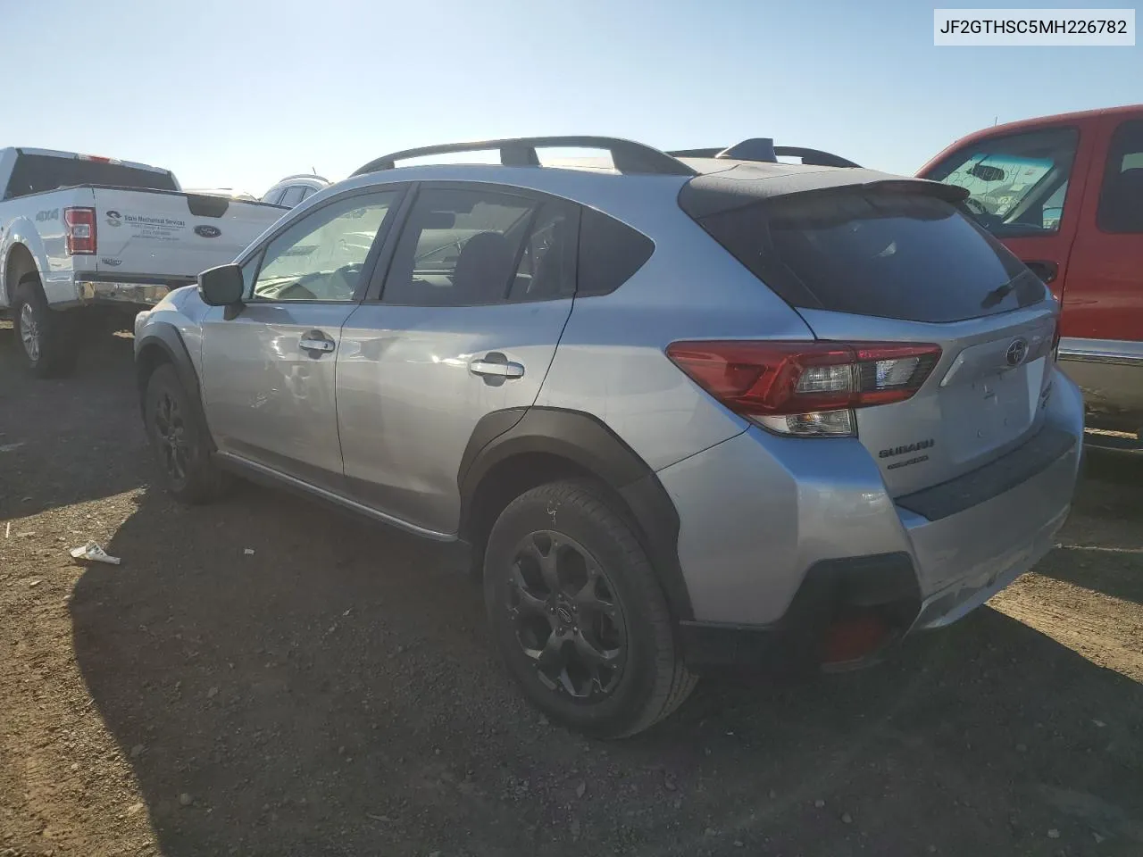 2021 Subaru Crosstrek Sport VIN: JF2GTHSC5MH226782 Lot: 73593714