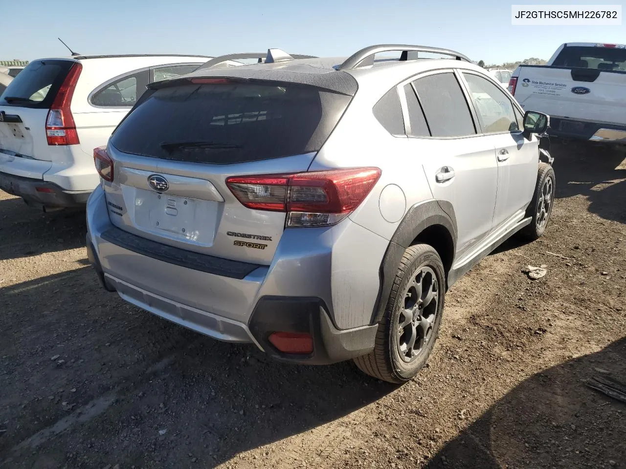 2021 Subaru Crosstrek Sport VIN: JF2GTHSC5MH226782 Lot: 73593714