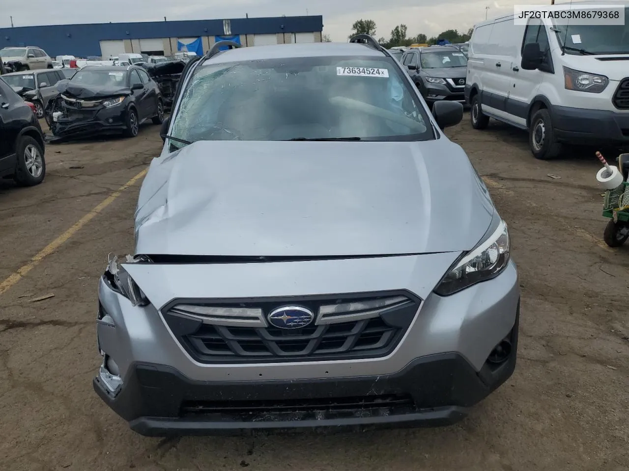 2021 Subaru Crosstrek VIN: JF2GTABC3M8679368 Lot: 73634524