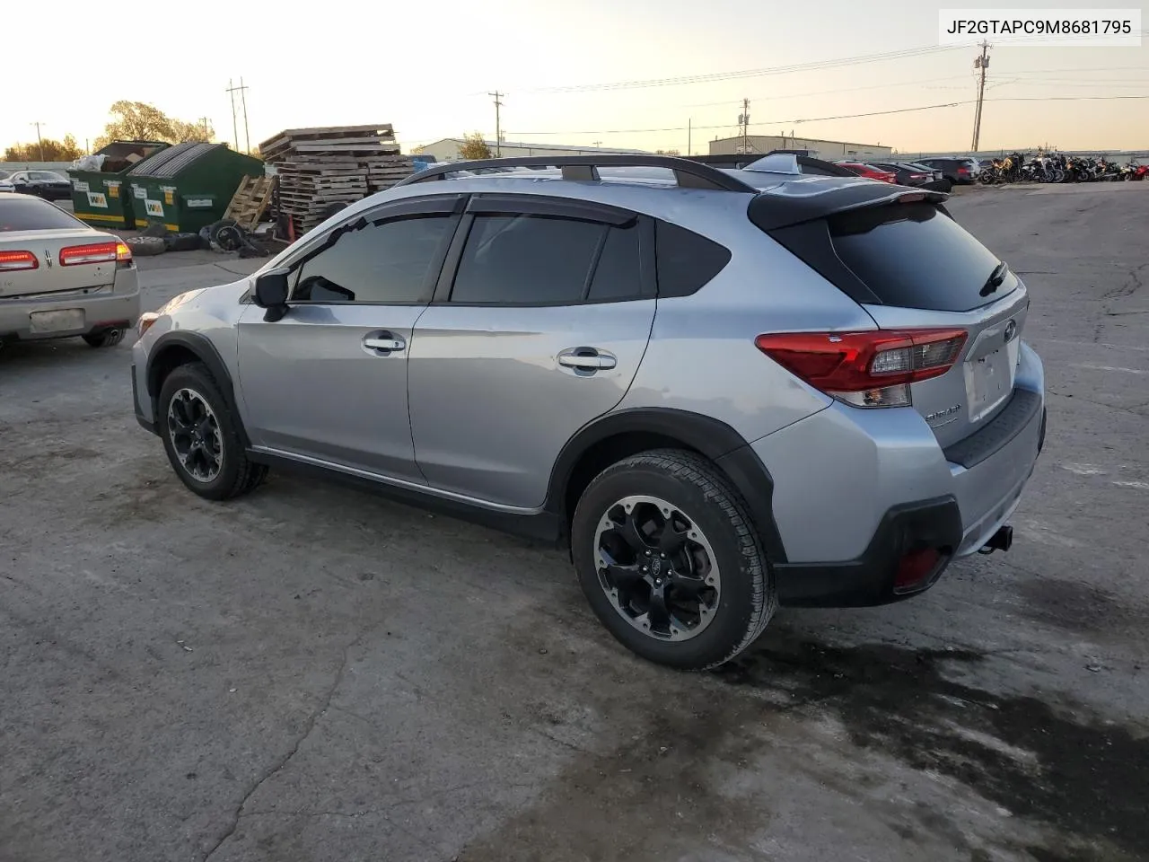 2021 Subaru Crosstrek Premium VIN: JF2GTAPC9M8681795 Lot: 73685584