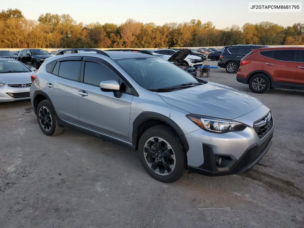 2021 Subaru Crosstrek Premium VIN: JF2GTAPC9M8681795 Lot: 73685584