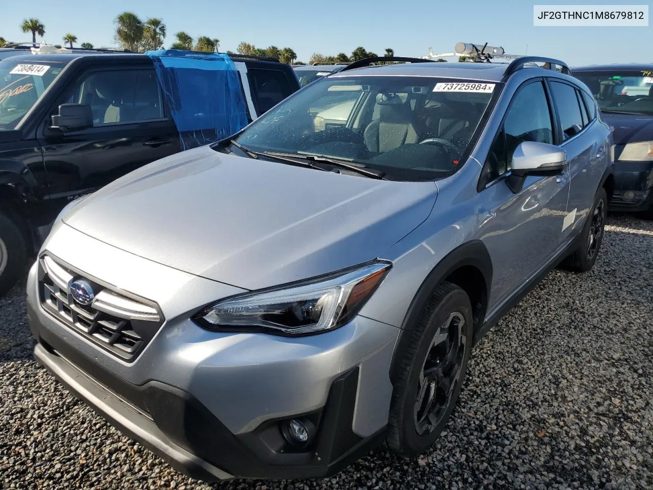 2021 Subaru Crosstrek Limited VIN: JF2GTHNC1M8679812 Lot: 73725984