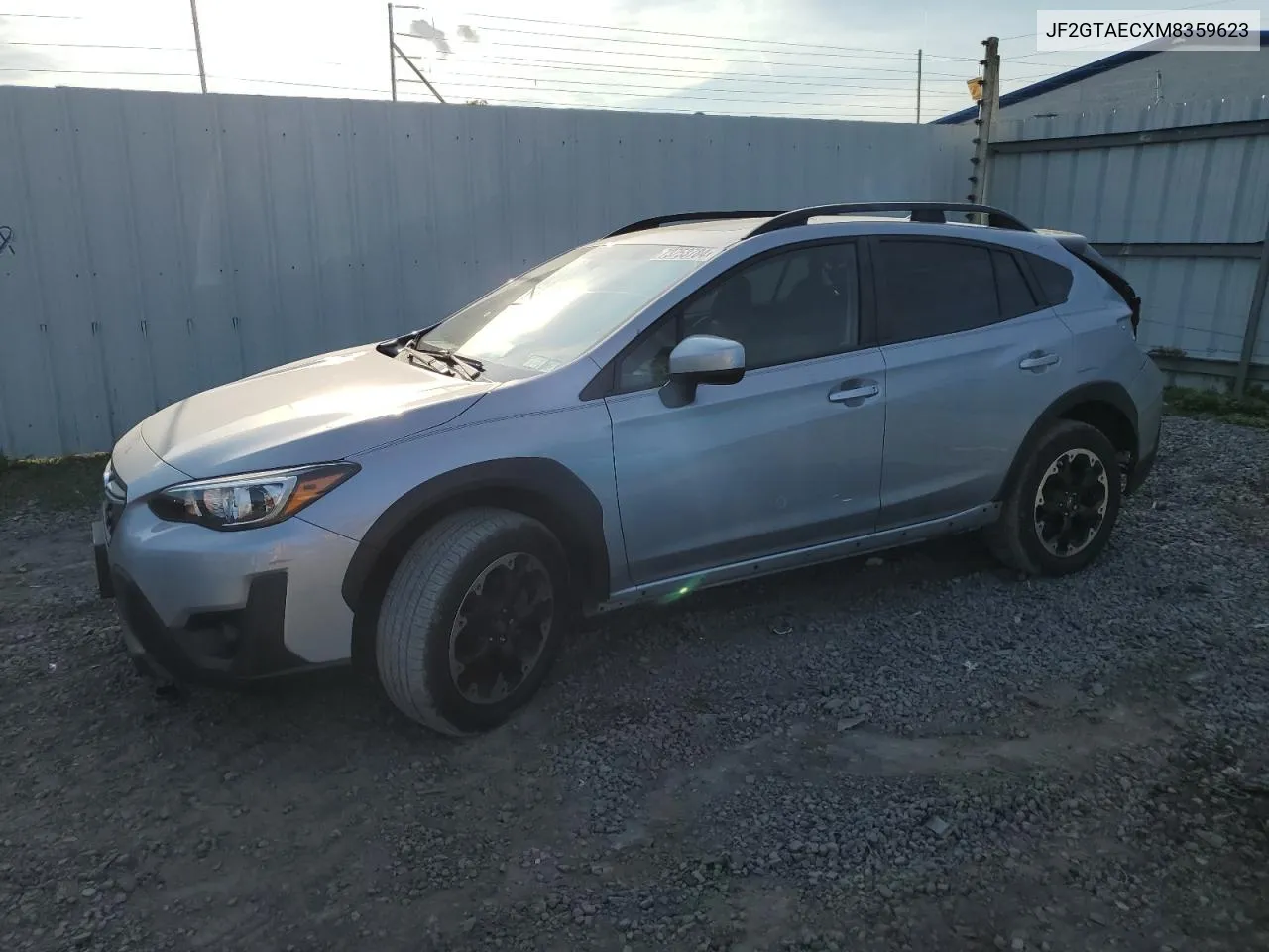 JF2GTAECXM8359623 2021 Subaru Crosstrek Premium