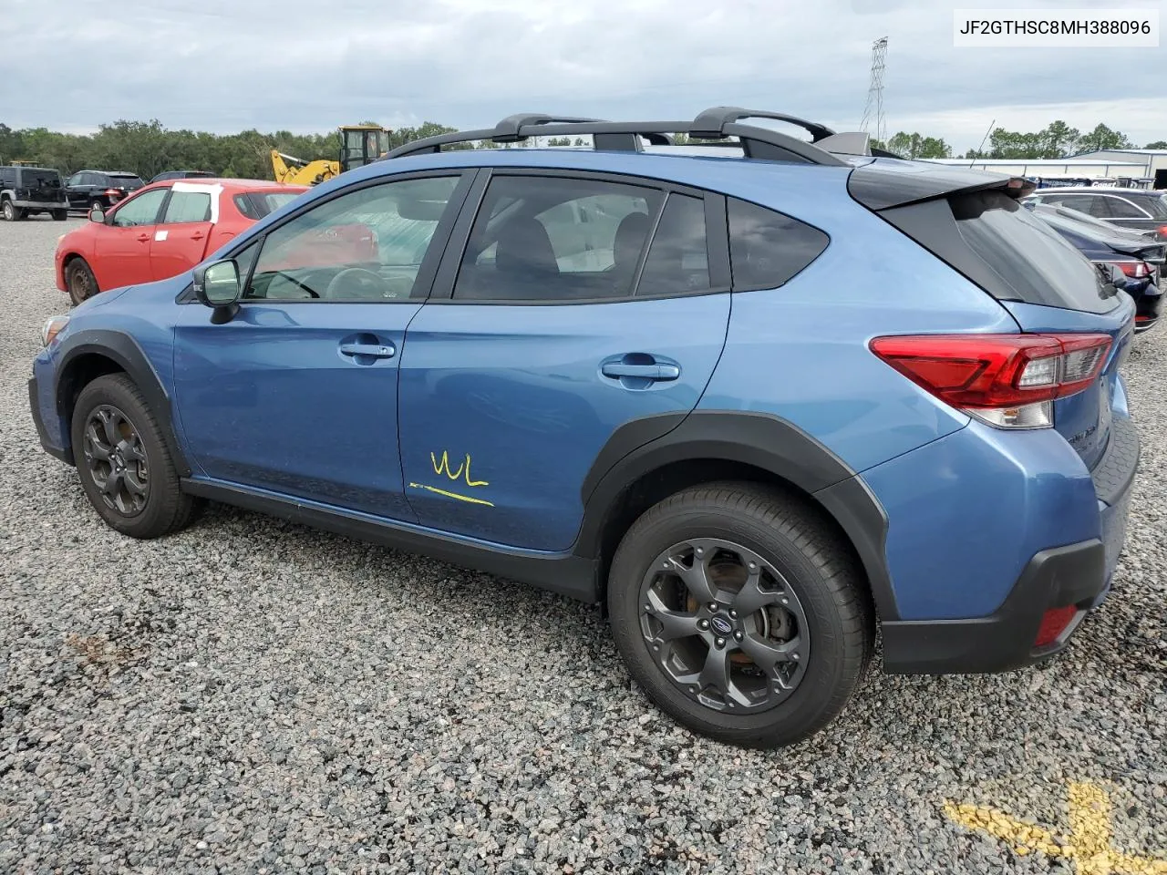 2021 Subaru Crosstrek Sport VIN: JF2GTHSC8MH388096 Lot: 73851874