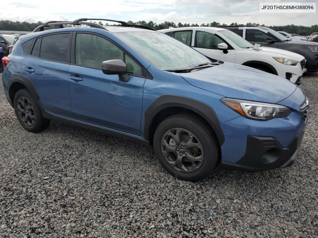 2021 Subaru Crosstrek Sport VIN: JF2GTHSC8MH388096 Lot: 73851874