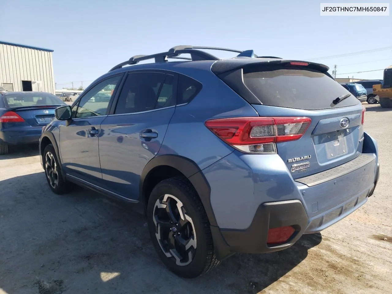 2021 Subaru Crosstrek Limited VIN: JF2GTHNC7MH650847 Lot: 73891464