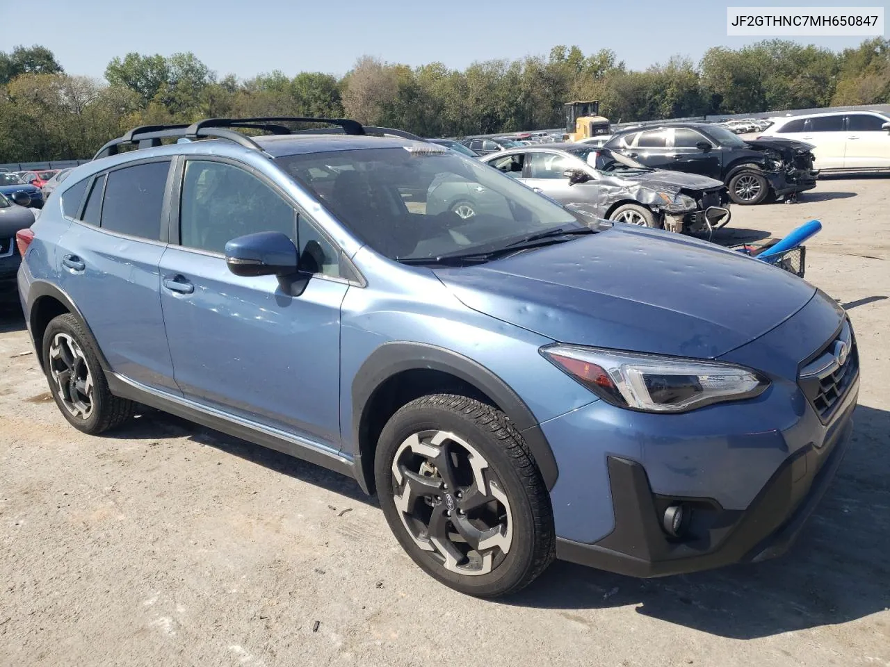 2021 Subaru Crosstrek Limited VIN: JF2GTHNC7MH650847 Lot: 73891464