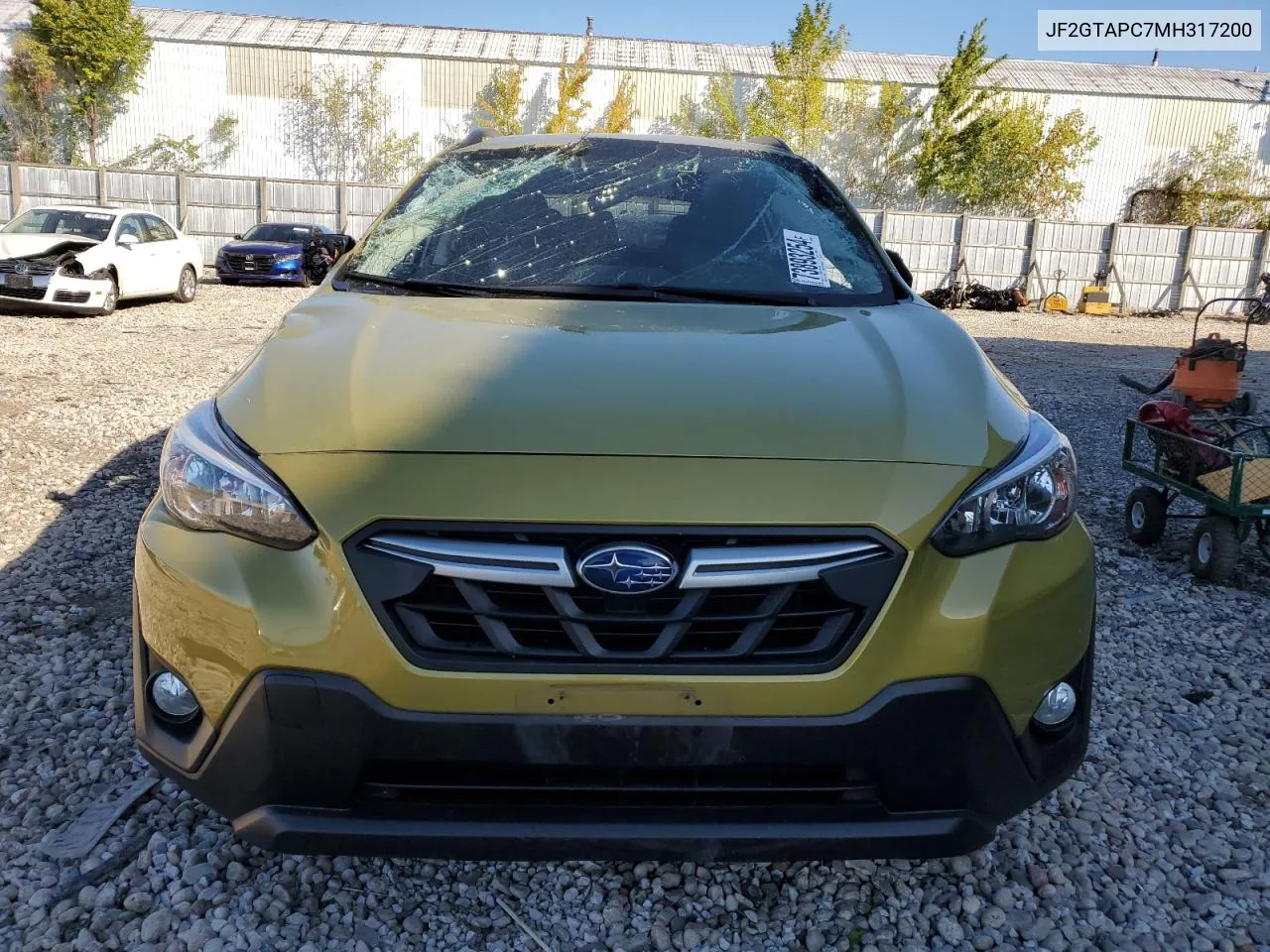 2021 Subaru Crosstrek Premium VIN: JF2GTAPC7MH317200 Lot: 73893254