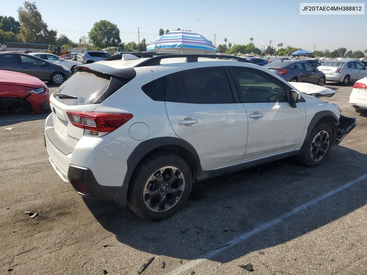 2021 Subaru Crosstrek Premium VIN: JF2GTAEC4MH388812 Lot: 74134894