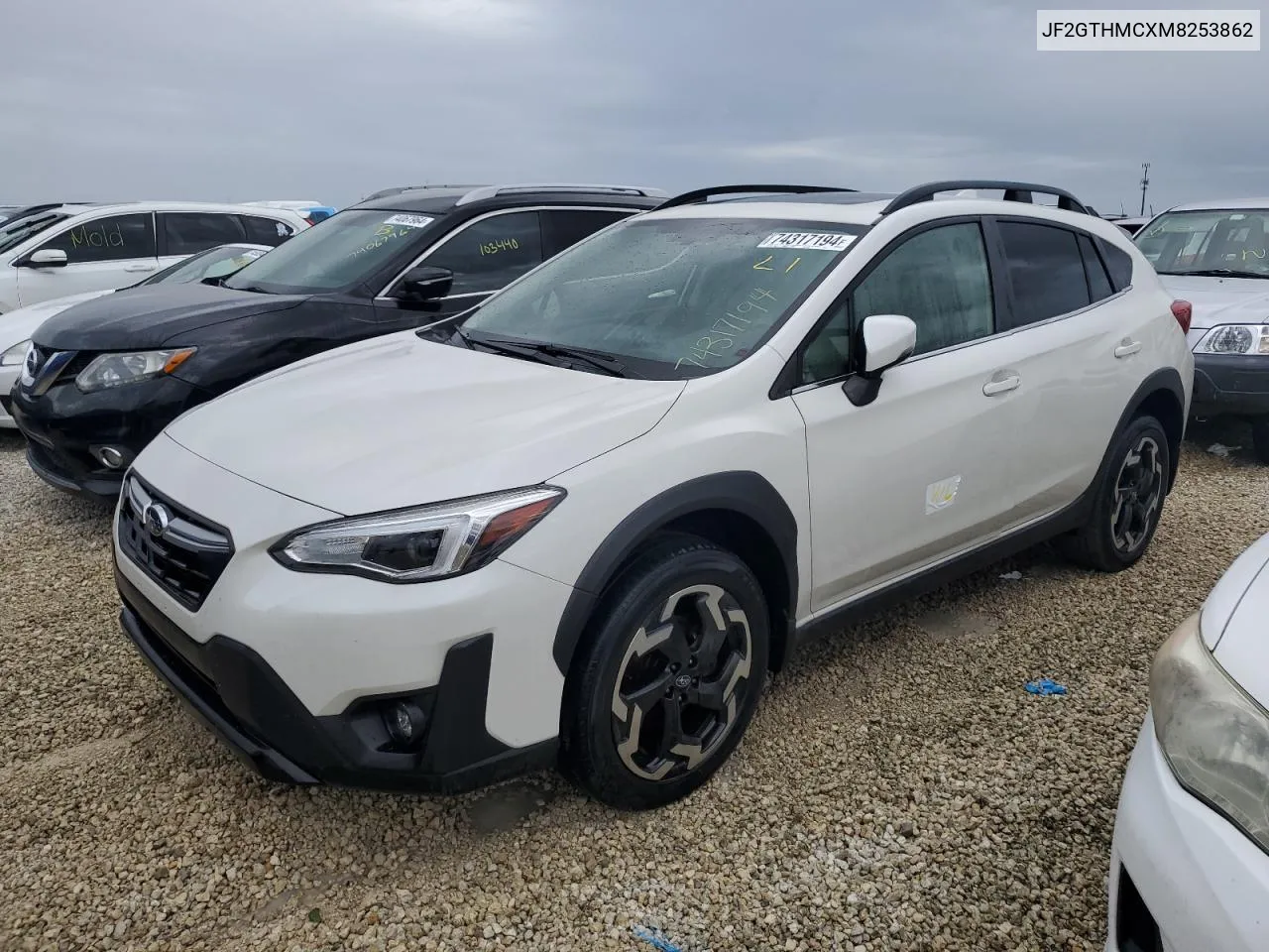 2021 Subaru Crosstrek Limited VIN: JF2GTHMCXM8253862 Lot: 74317194