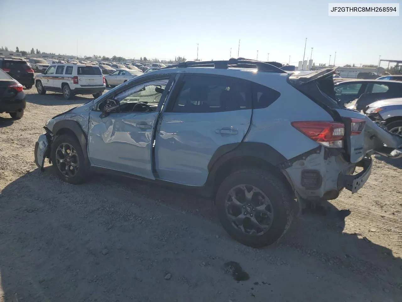 2021 Subaru Crosstrek Sport VIN: JF2GTHRC8MH268594 Lot: 74358364