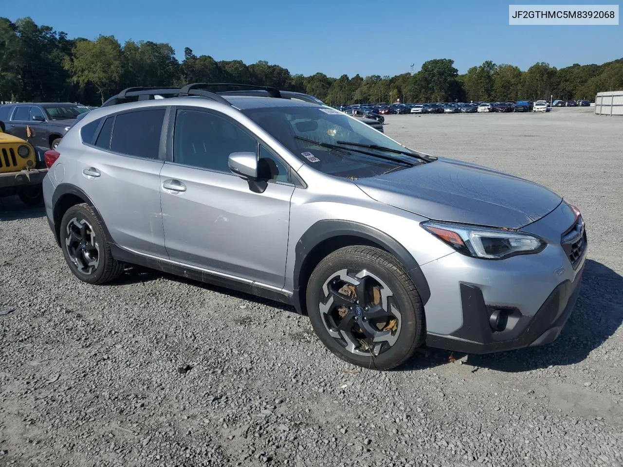 2021 Subaru Crosstrek Limited VIN: JF2GTHMC5M8392068 Lot: 74384934