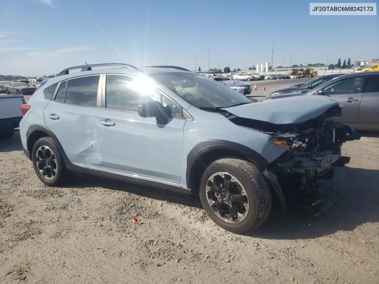 2021 Subaru Crosstrek VIN: JF2GTABC6M8242173 Lot: 74590794