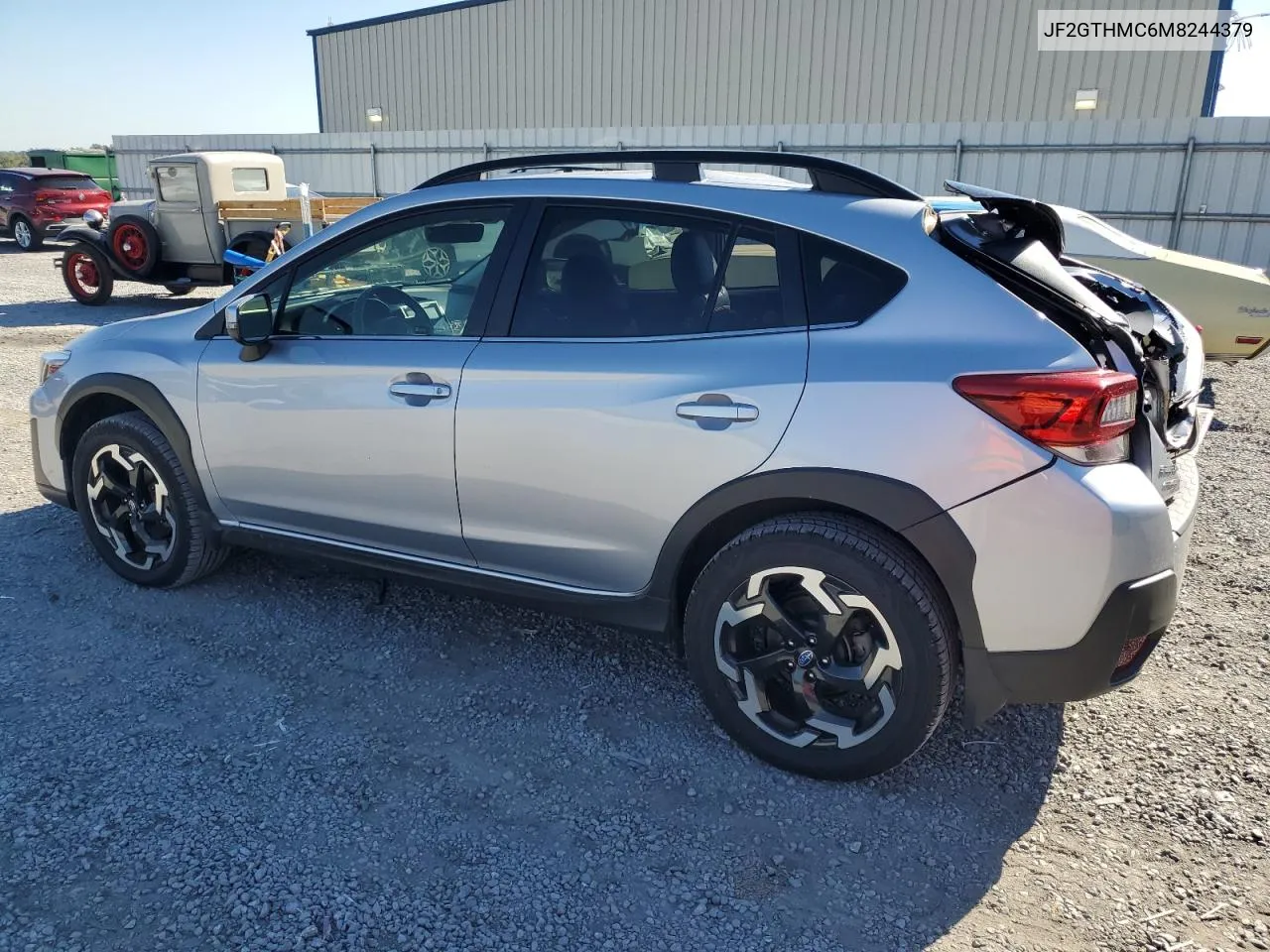 2021 Subaru Crosstrek Limited VIN: JF2GTHMC6M8244379 Lot: 74631734