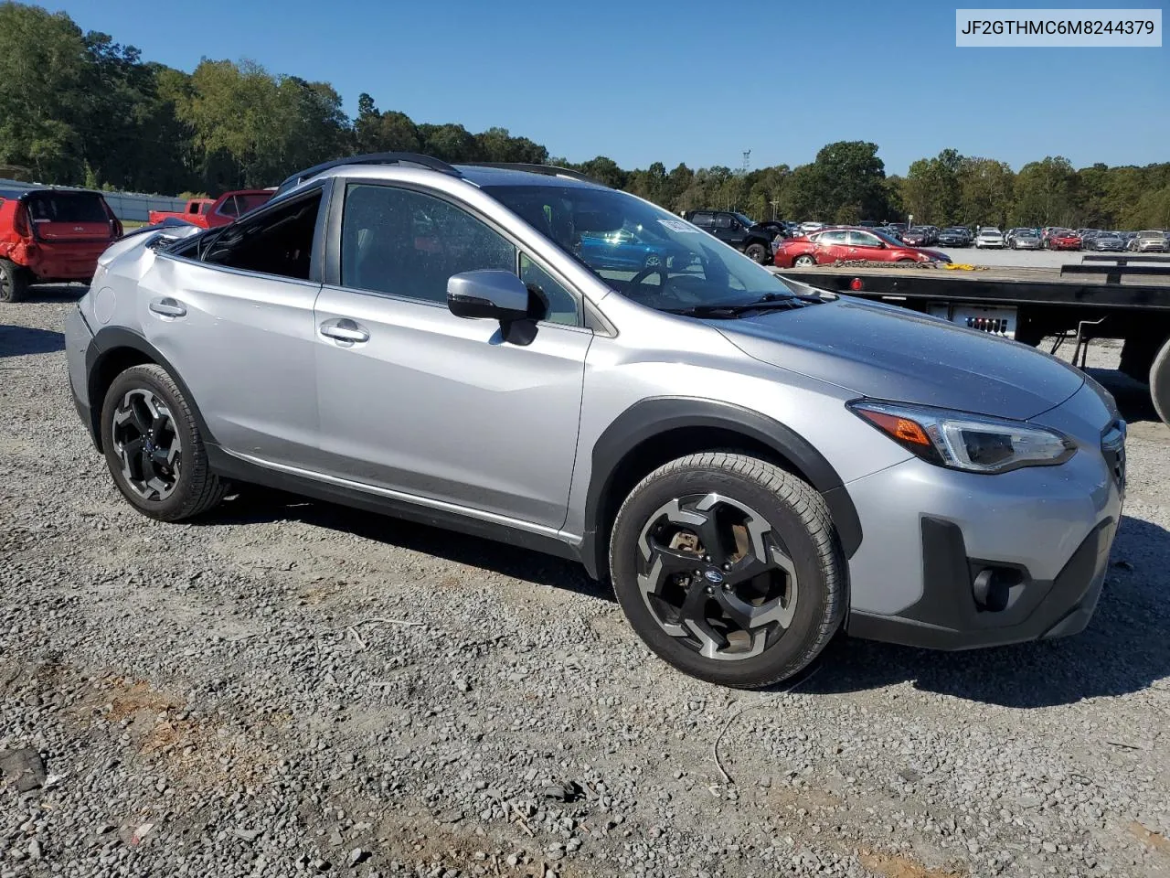 2021 Subaru Crosstrek Limited VIN: JF2GTHMC6M8244379 Lot: 74631734