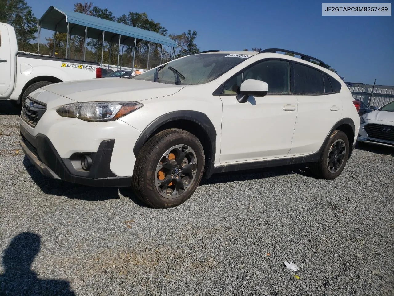 2021 Subaru Crosstrek Premium VIN: JF2GTAPC8M8257489 Lot: 74799944