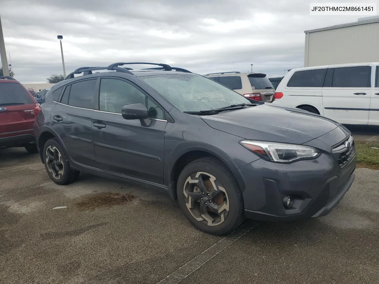 2021 Subaru Crosstrek Limited VIN: JF2GTHMC2M8661451 Lot: 74828904