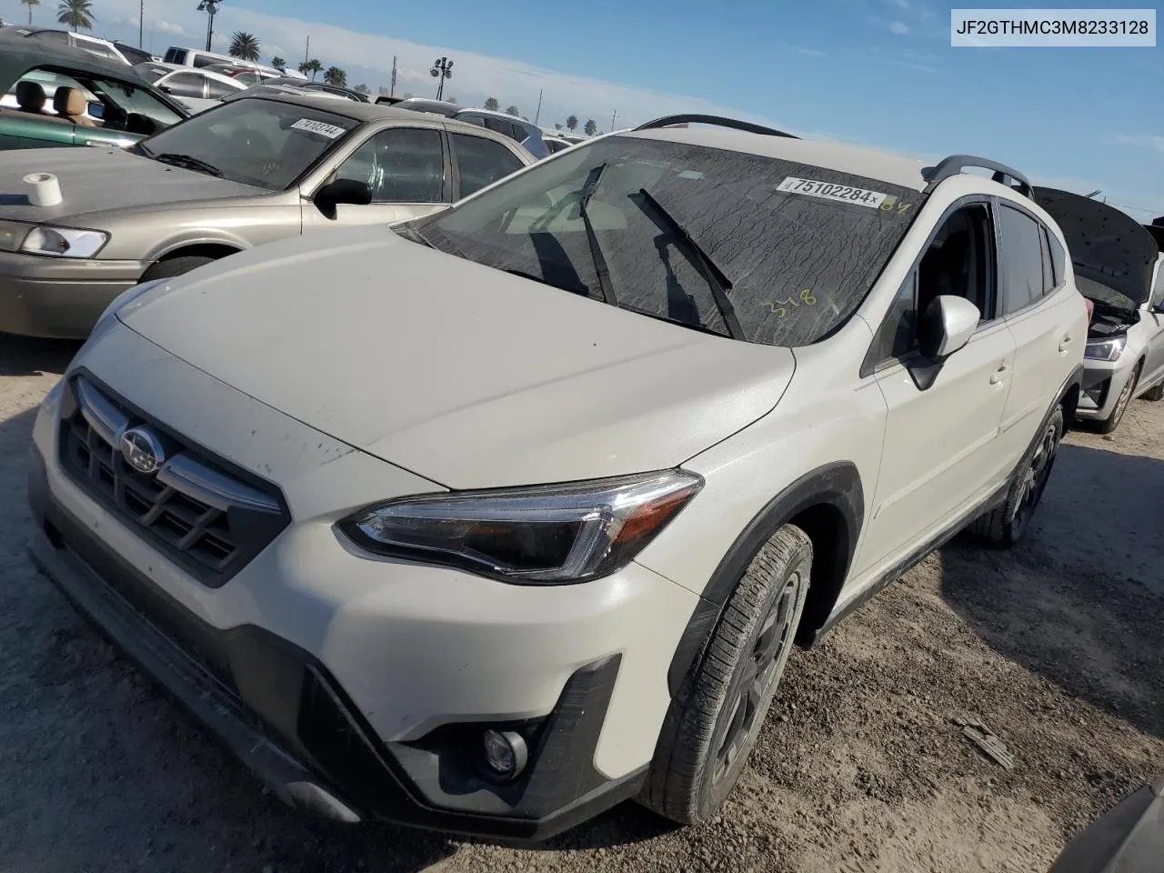 2021 Subaru Crosstrek Limited VIN: JF2GTHMC3M8233128 Lot: 75102284