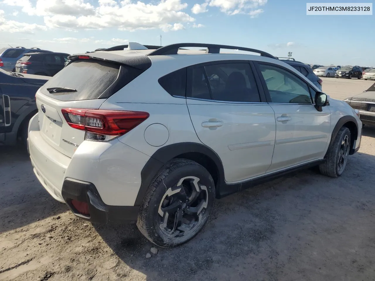 2021 Subaru Crosstrek Limited VIN: JF2GTHMC3M8233128 Lot: 75102284