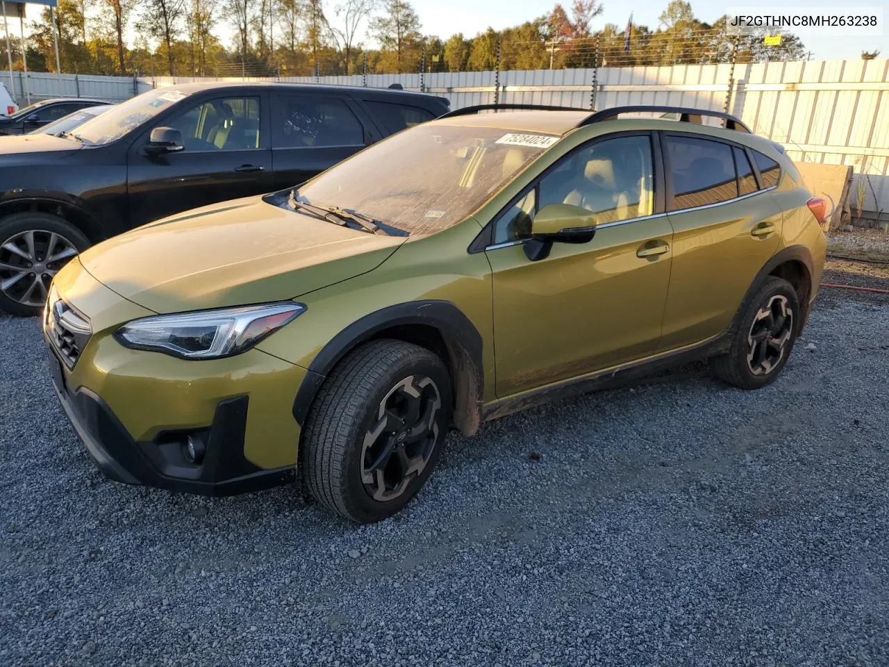 2021 Subaru Crosstrek Limited VIN: JF2GTHNC8MH263238 Lot: 75284024