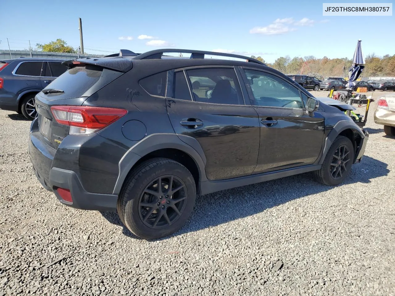 2021 Subaru Crosstrek Sport VIN: JF2GTHSC8MH380757 Lot: 75383454