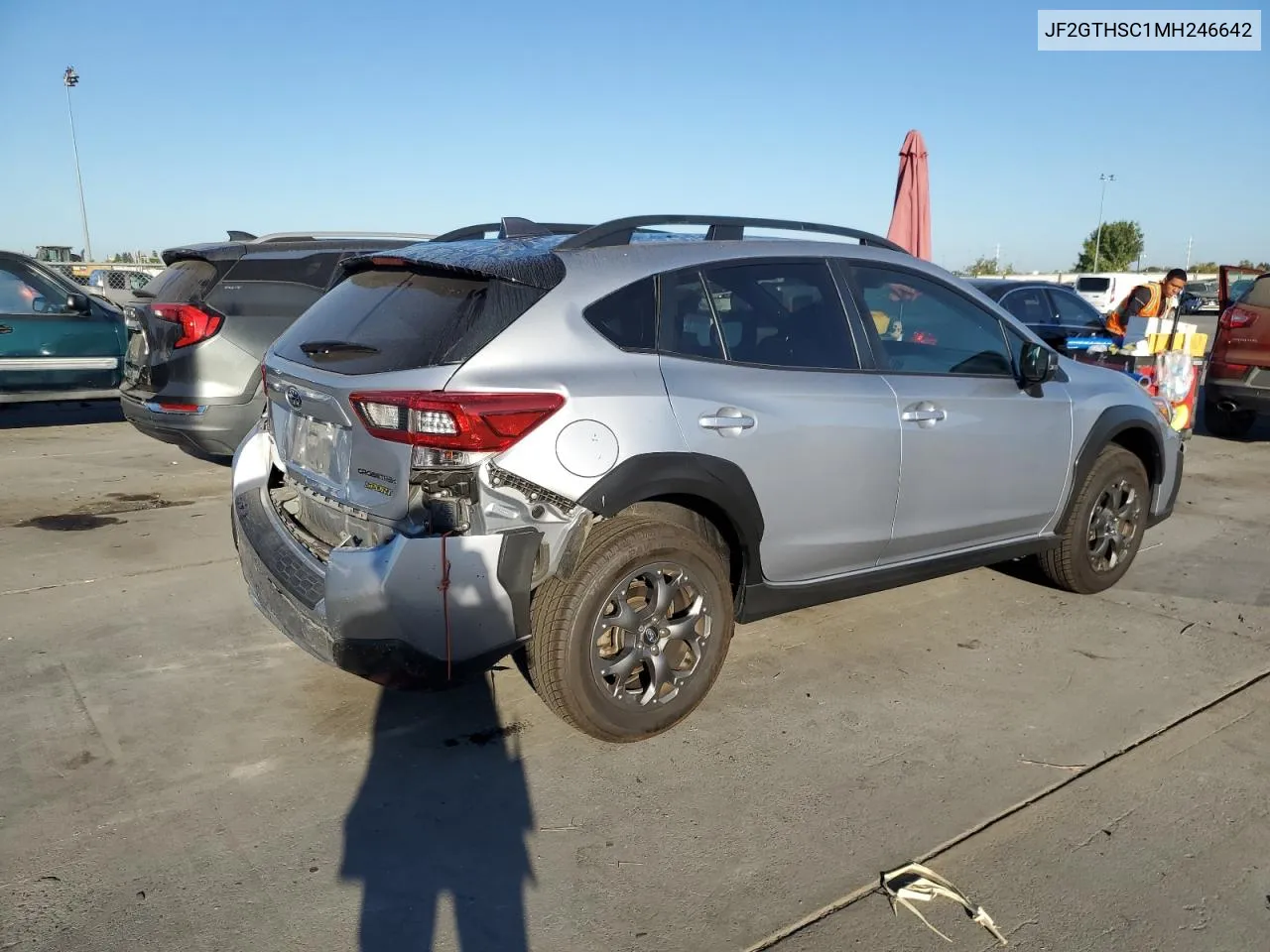 2021 Subaru Crosstrek Sport VIN: JF2GTHSC1MH246642 Lot: 75732594