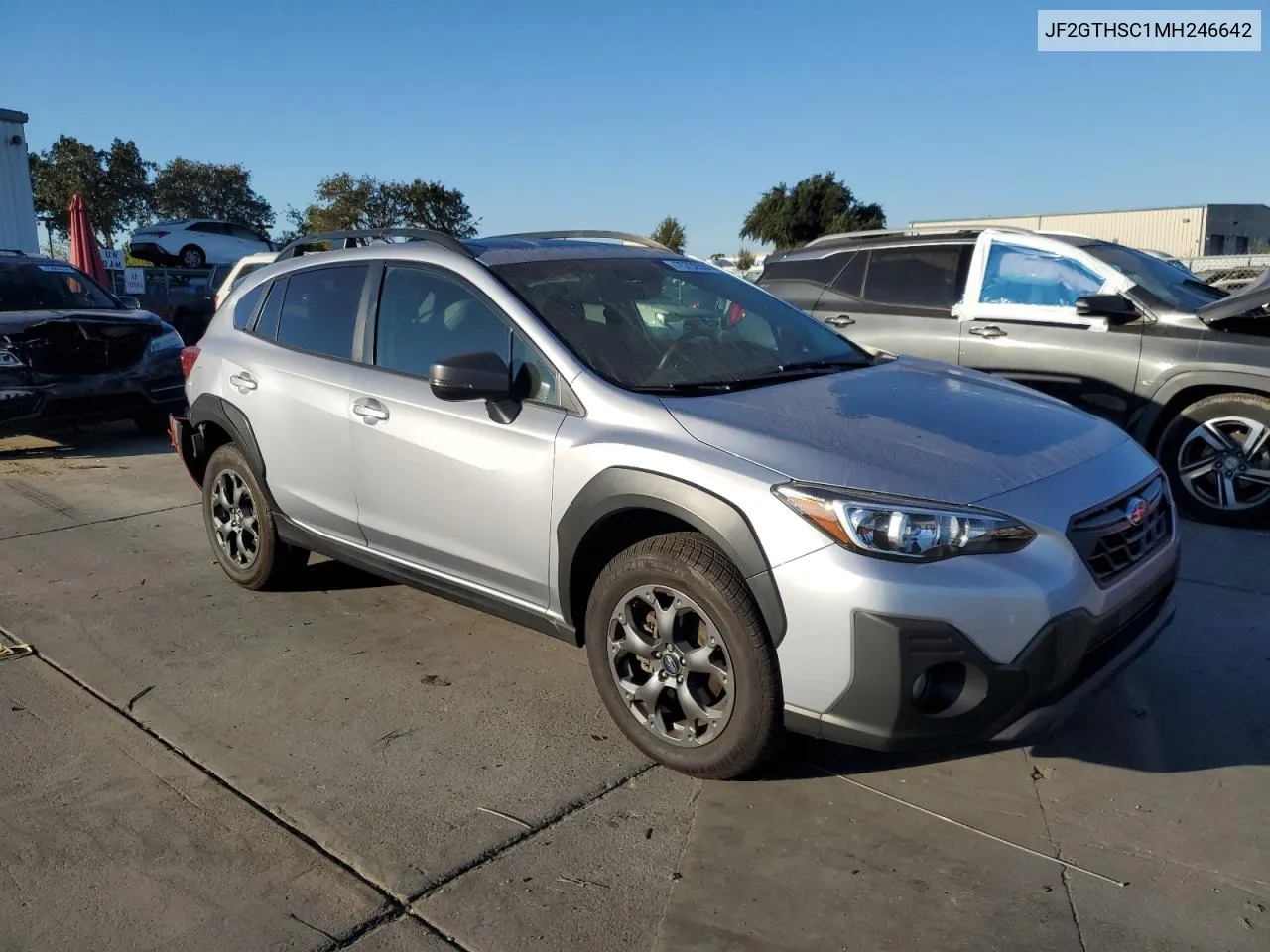 2021 Subaru Crosstrek Sport VIN: JF2GTHSC1MH246642 Lot: 75732594