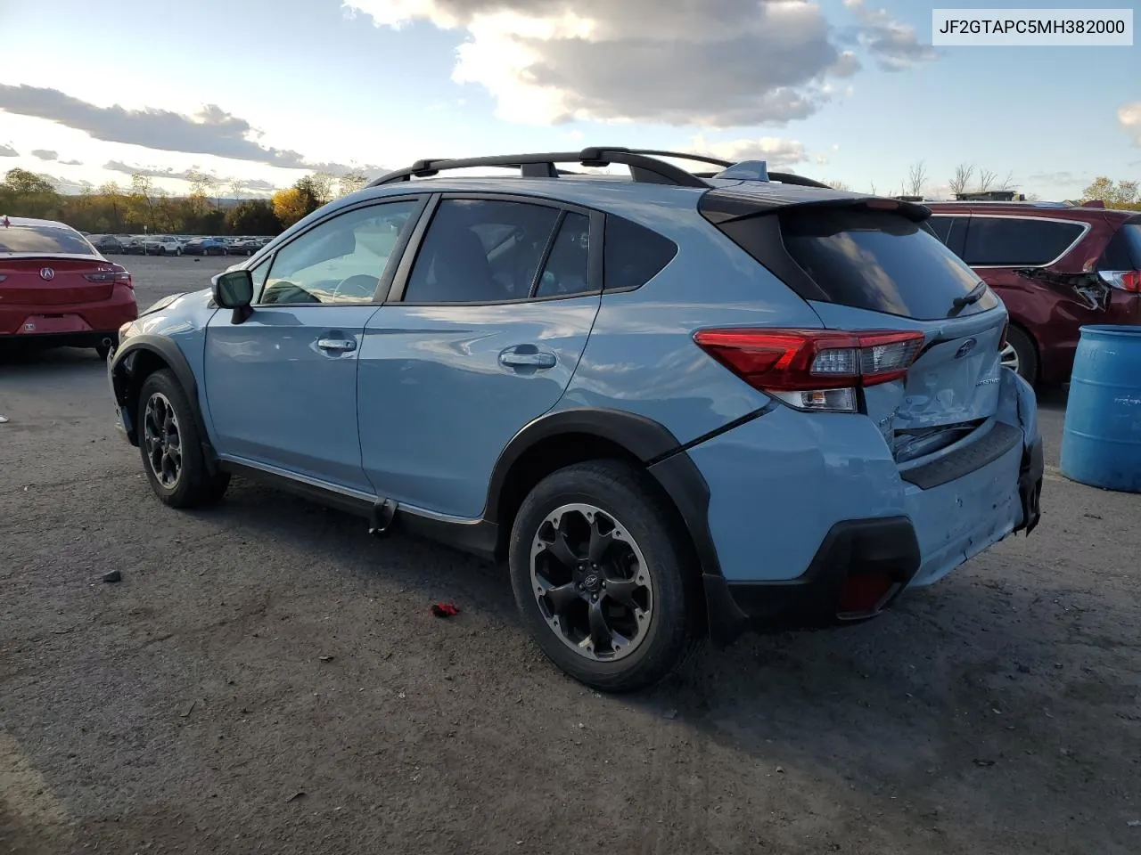 2021 Subaru Crosstrek Premium VIN: JF2GTAPC5MH382000 Lot: 75983744