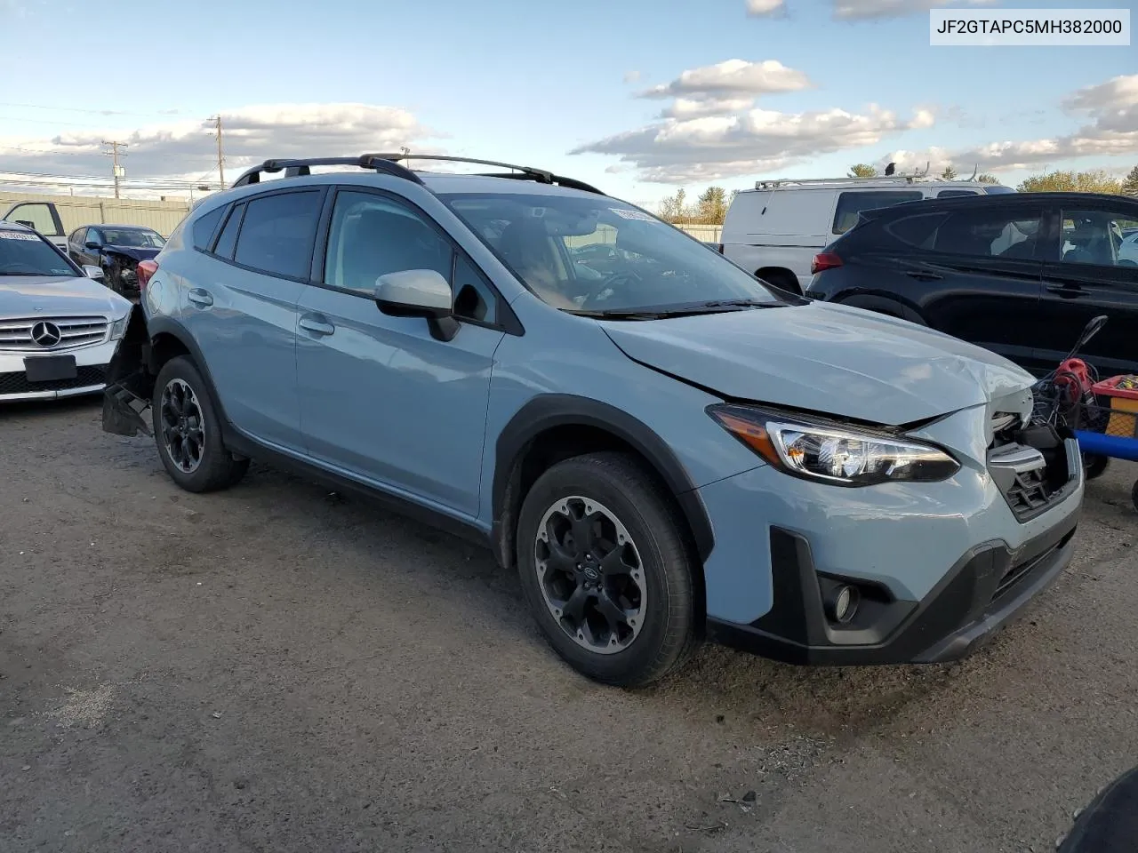 2021 Subaru Crosstrek Premium VIN: JF2GTAPC5MH382000 Lot: 75983744