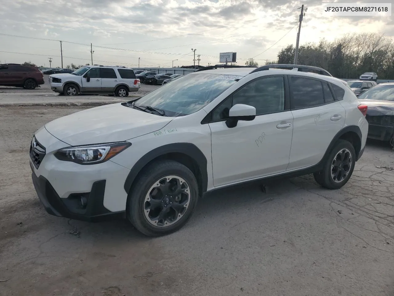 2021 Subaru Crosstrek Premium VIN: JF2GTAPC8M8271618 Lot: 75994164