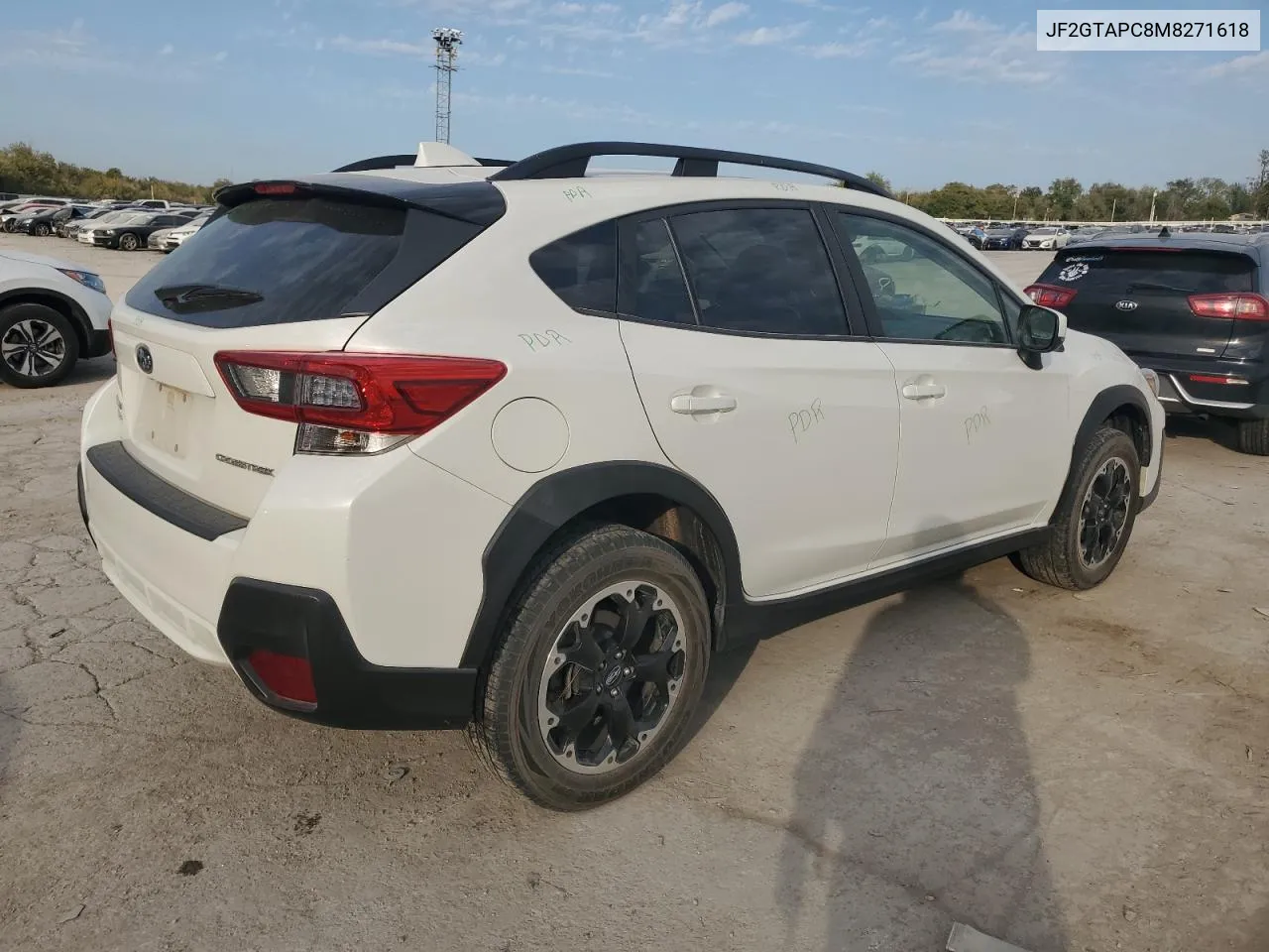 2021 Subaru Crosstrek Premium VIN: JF2GTAPC8M8271618 Lot: 75994164