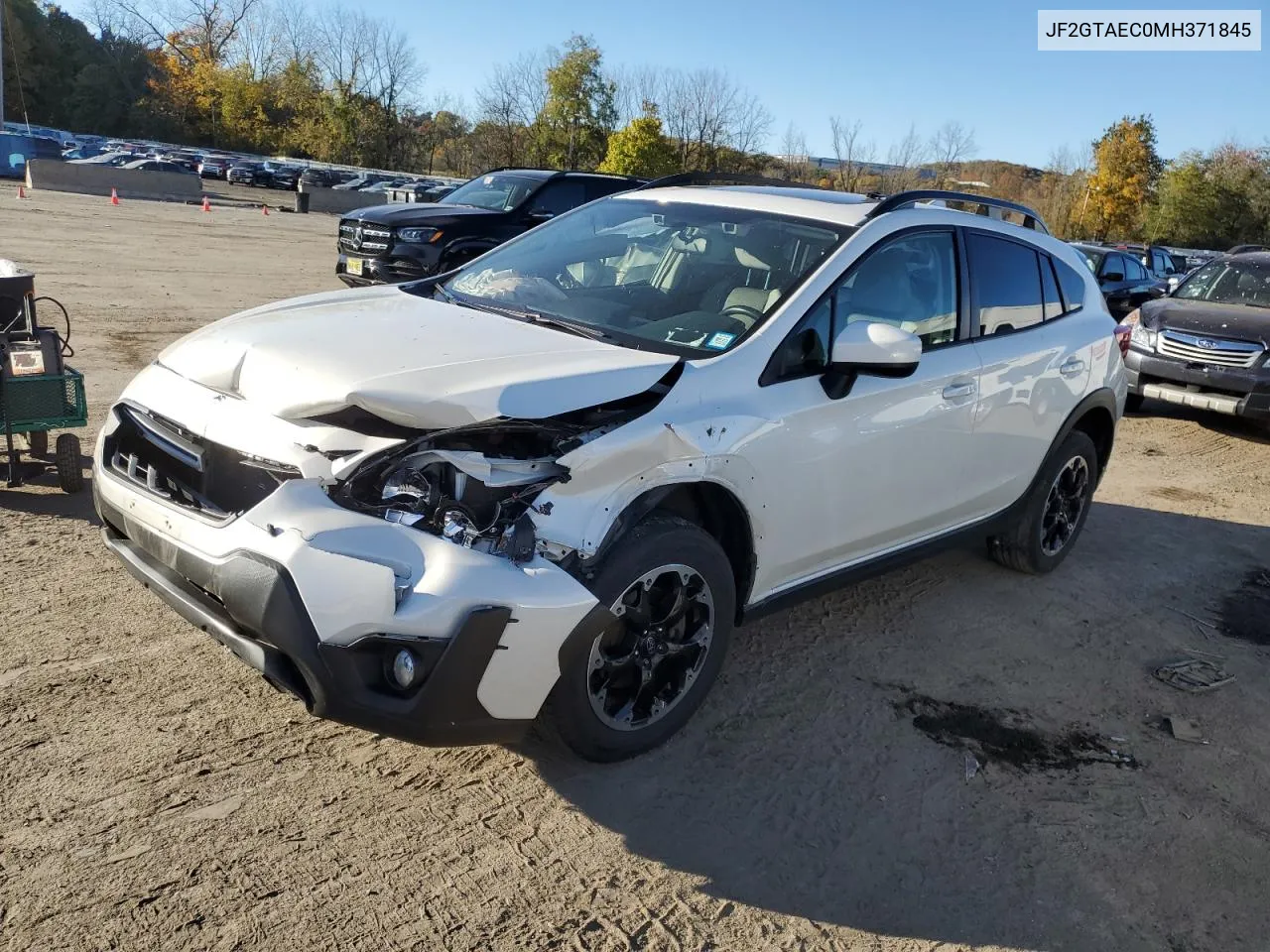 2021 Subaru Crosstrek Premium VIN: JF2GTAEC0MH371845 Lot: 76774254