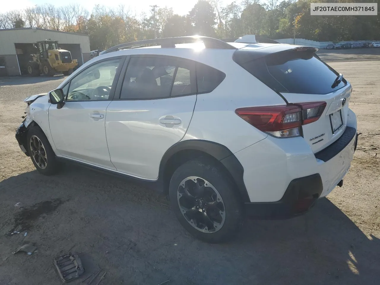 2021 Subaru Crosstrek Premium VIN: JF2GTAEC0MH371845 Lot: 76774254