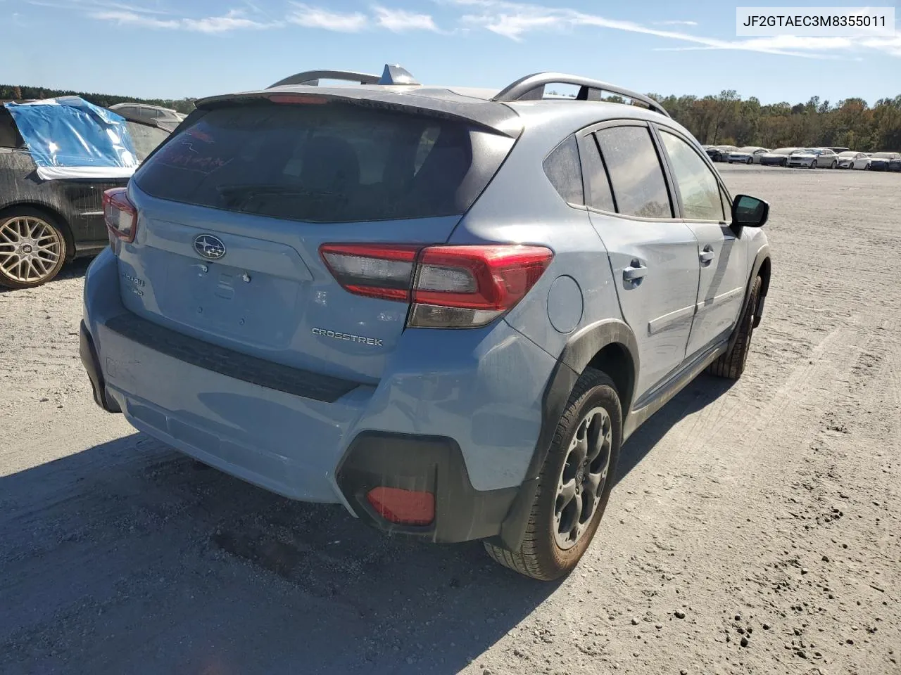 2021 Subaru Crosstrek Premium VIN: JF2GTAEC3M8355011 Lot: 76795424