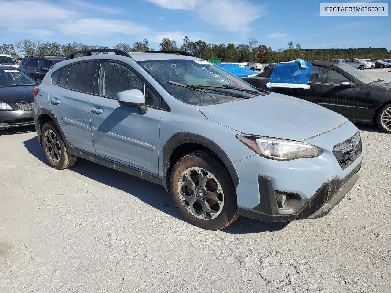 2021 Subaru Crosstrek Premium VIN: JF2GTAEC3M8355011 Lot: 76795424