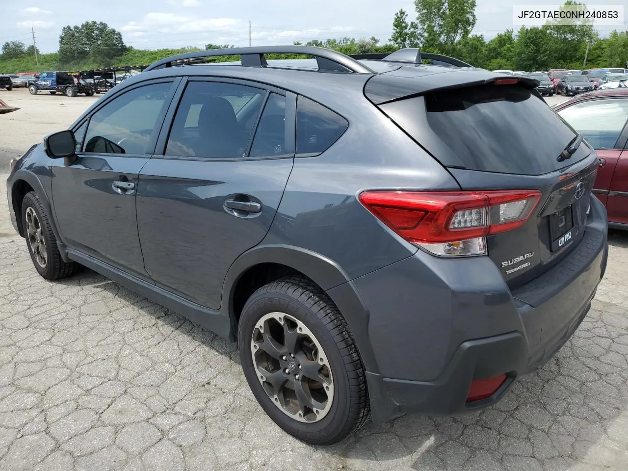 2022 Subaru Crosstrek Premium VIN: JF2GTAEC0NH240853 Lot: 57546924