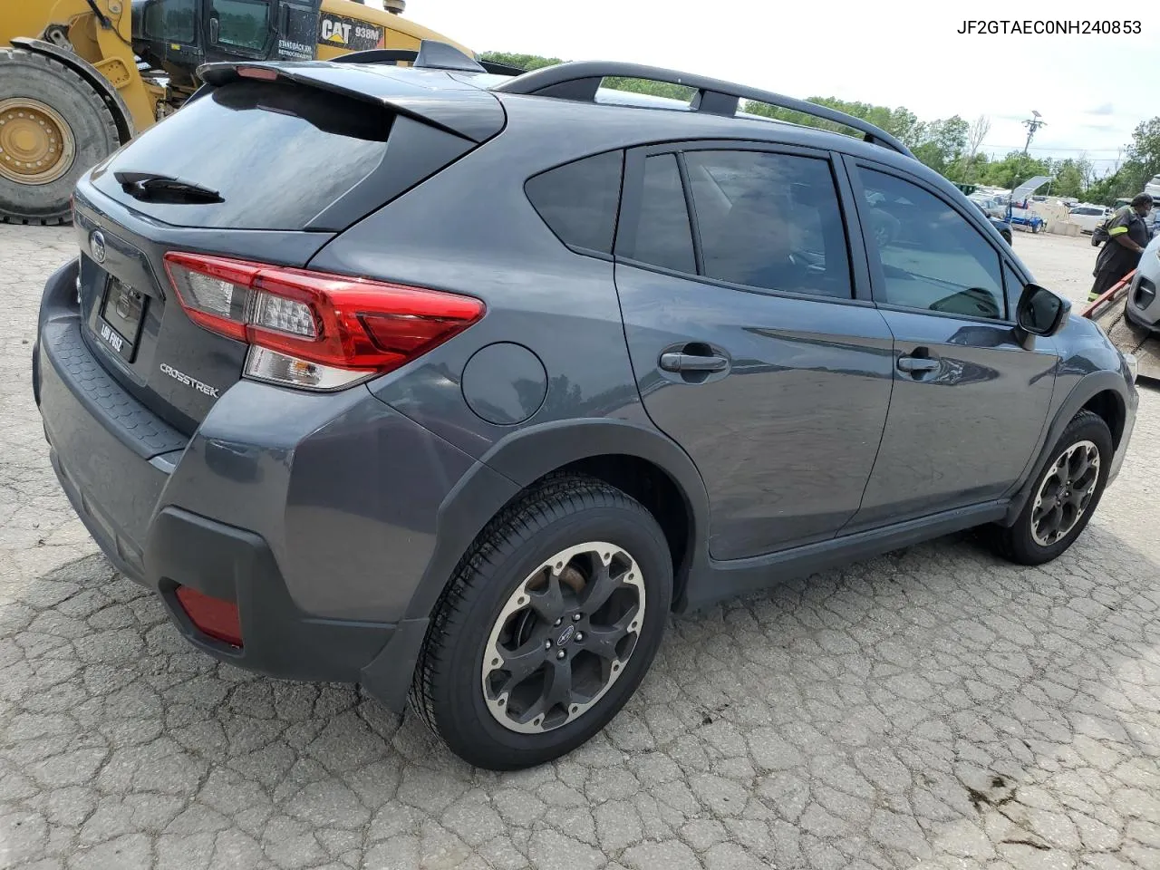 2022 Subaru Crosstrek Premium VIN: JF2GTAEC0NH240853 Lot: 57546924